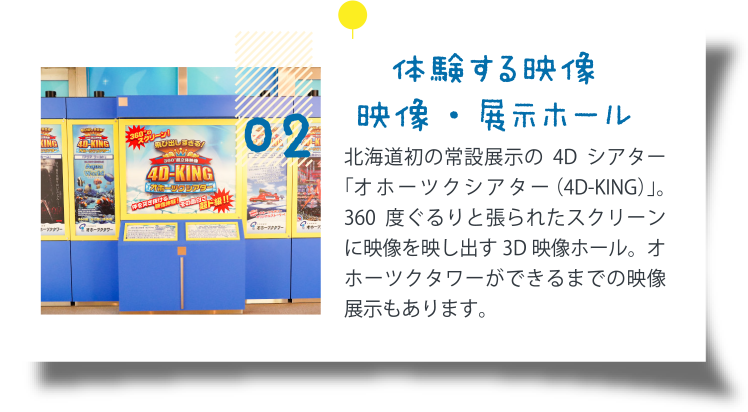 02.体験する映像 映像・展示ホール